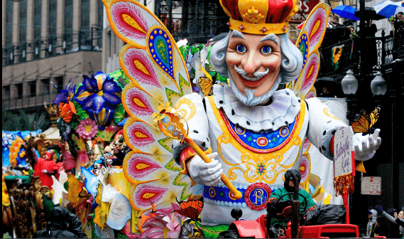 New Orleans Mardi Grasfestival 2023
