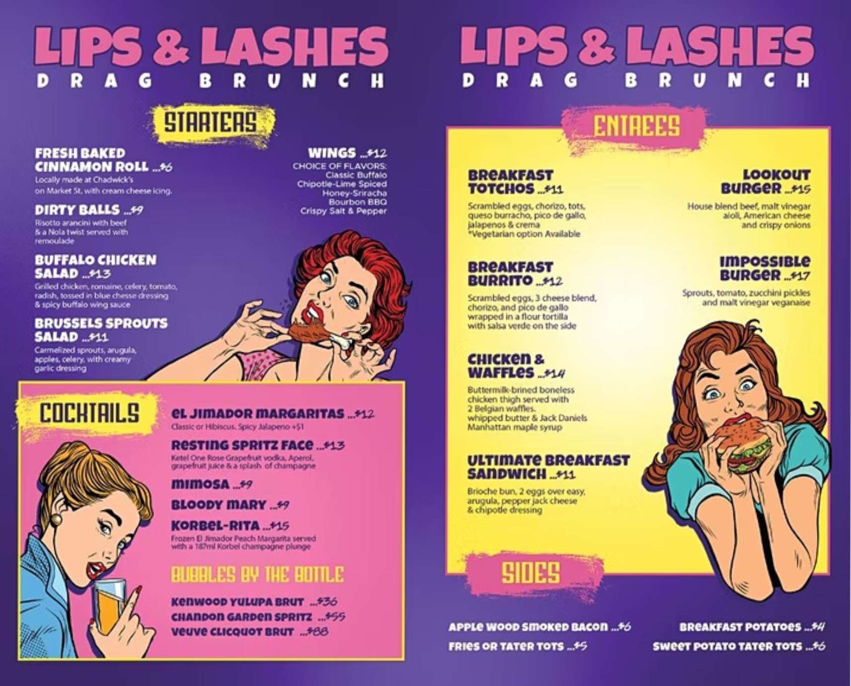Lips & Lashes Drag Brunch