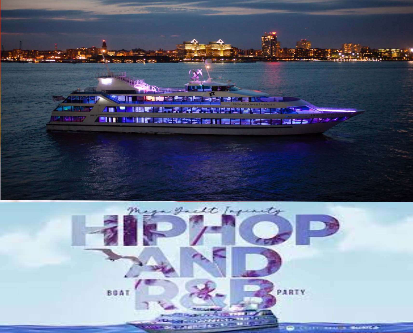 THE Hip Hop & RnB Boat Party NYC MEGA YACHT INFINITY