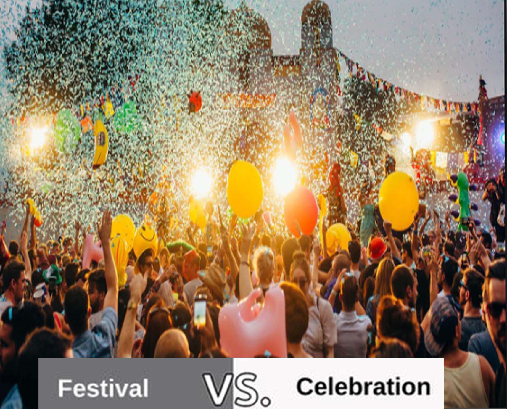 Differences Between Events and Festivals You Must Know