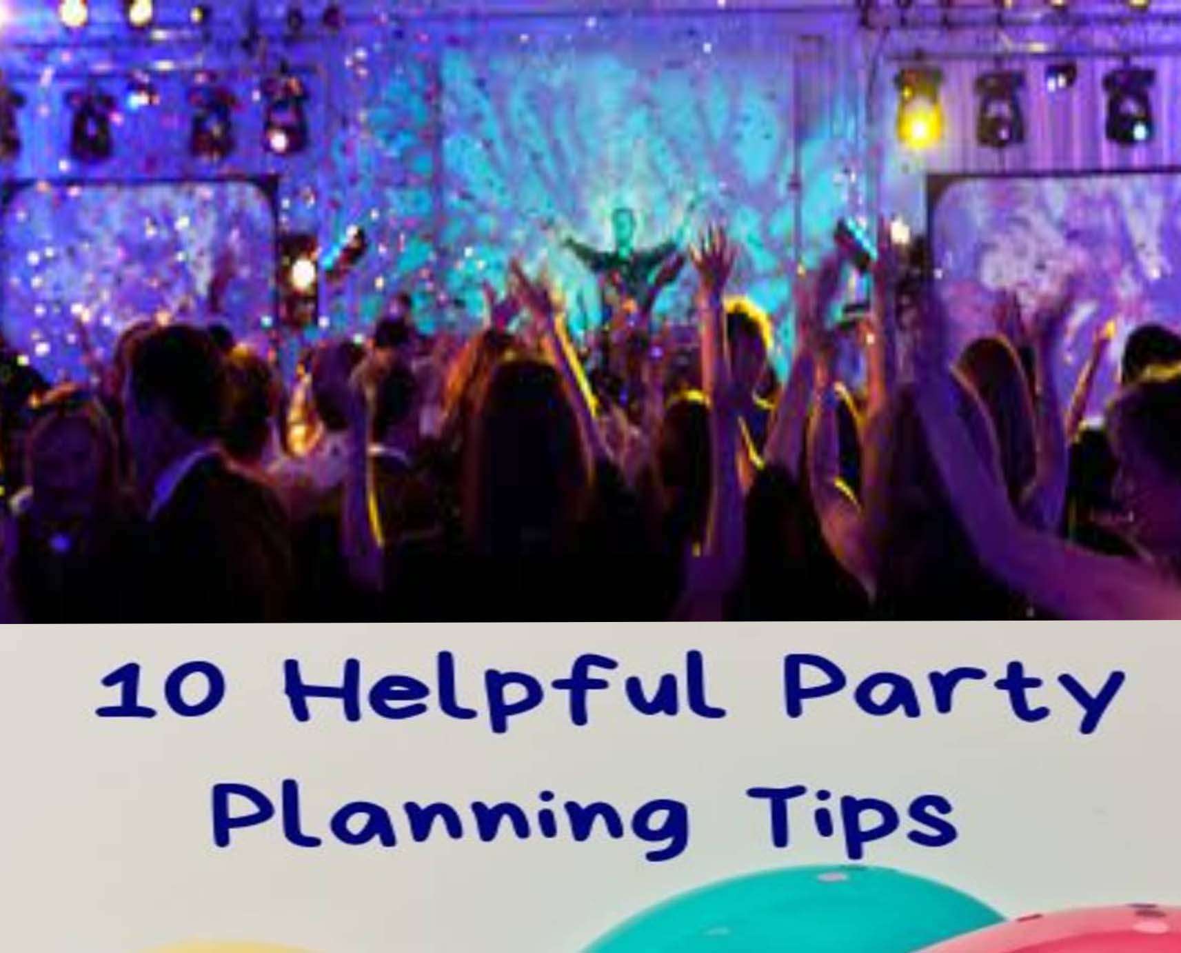 important thing to consider When Planning an event