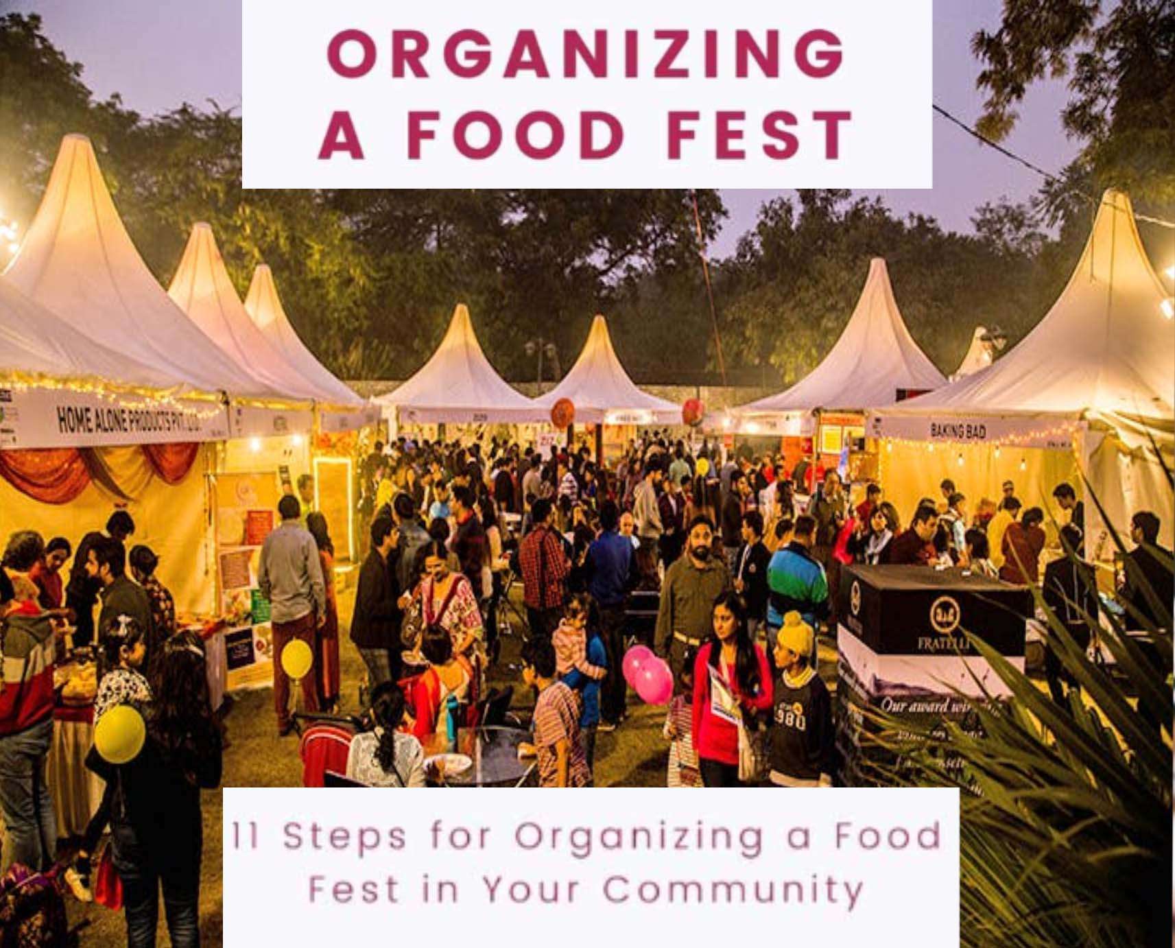 How to Plan a Food Festival