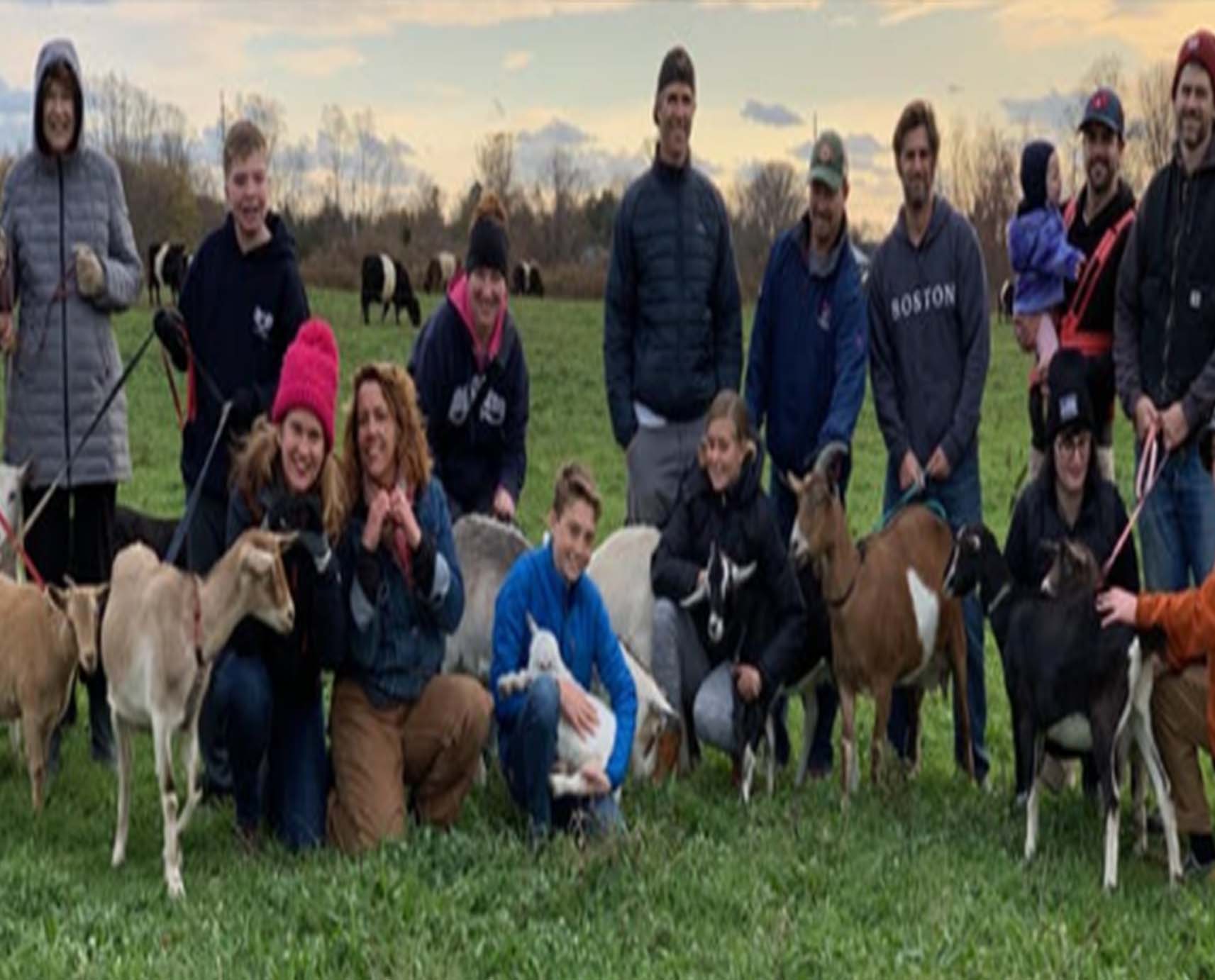 Goat Hikes at Simmons Farm