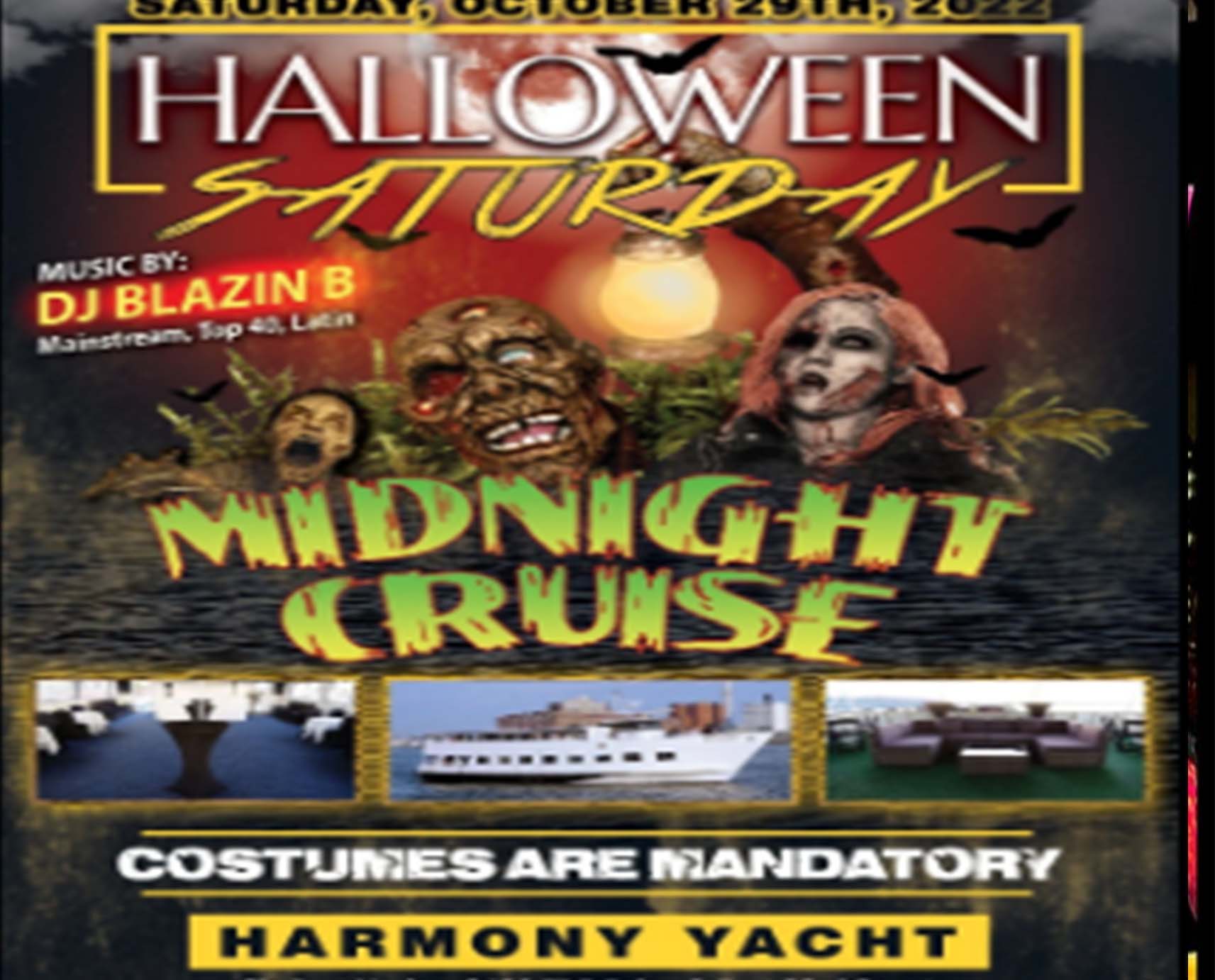 Halloween Saturday Midnight Cruise