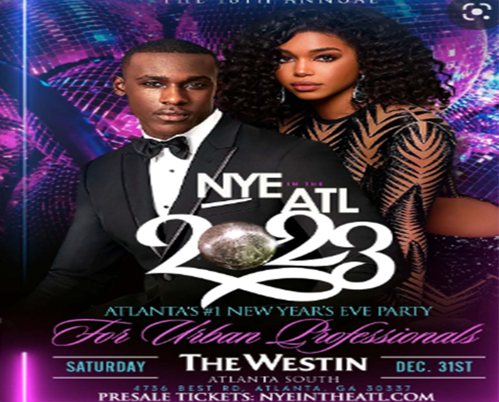 NYE in the ATL : New Year's Eve Atlanta 2023