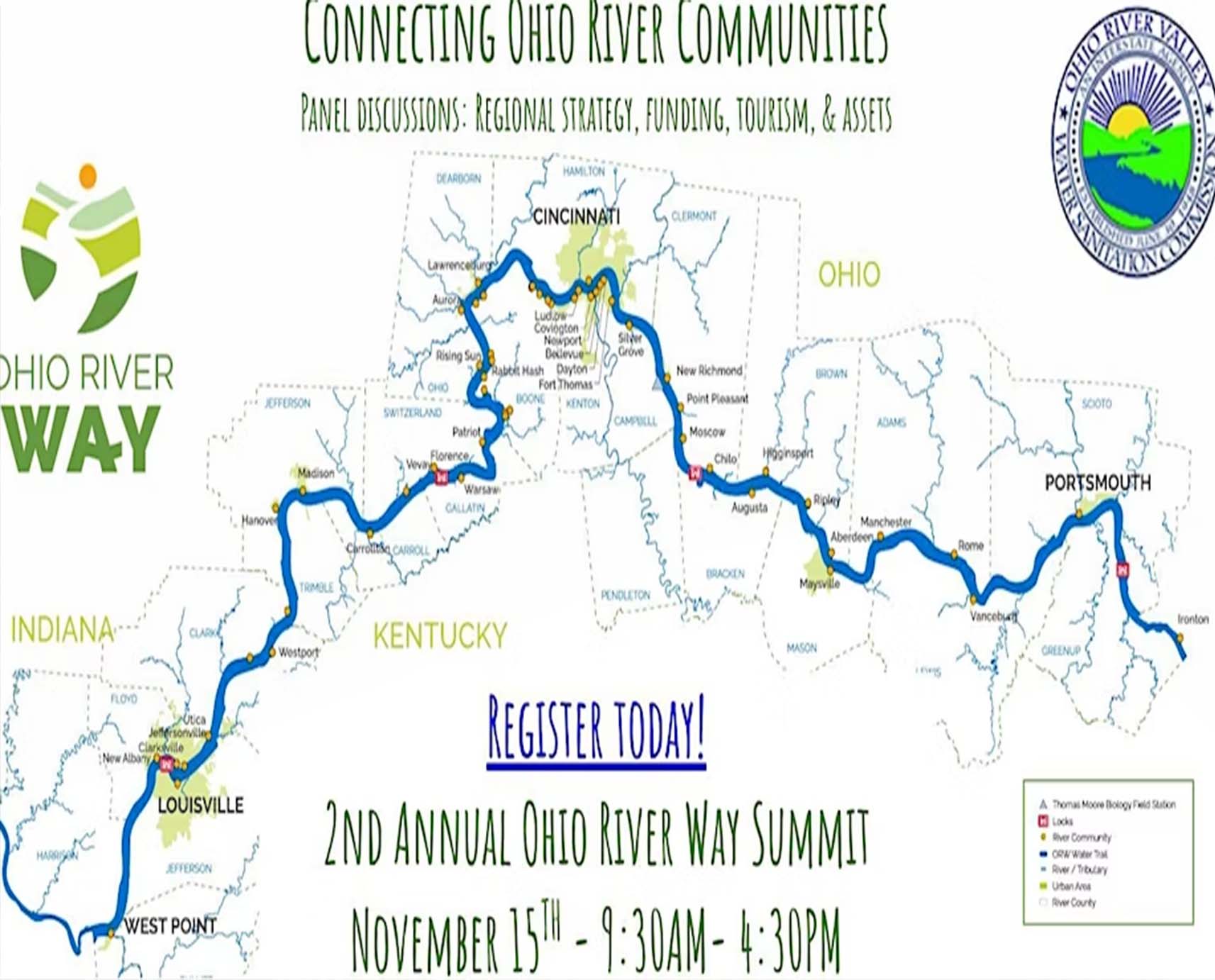 2nd Annual Ohio River Way Summit- Presented by Friendship State Bank