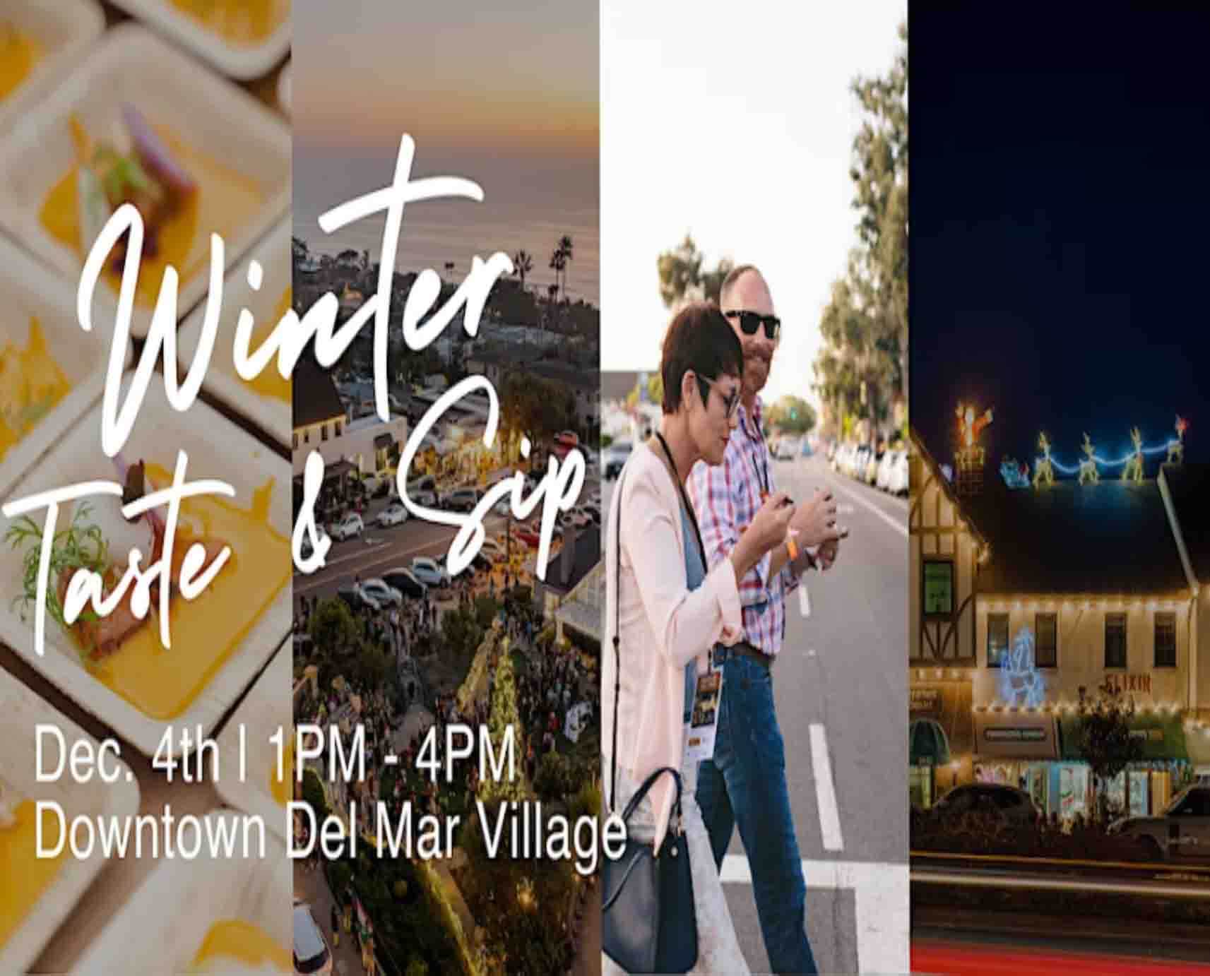 Del Mar Village Winter Taste & Sip 2023