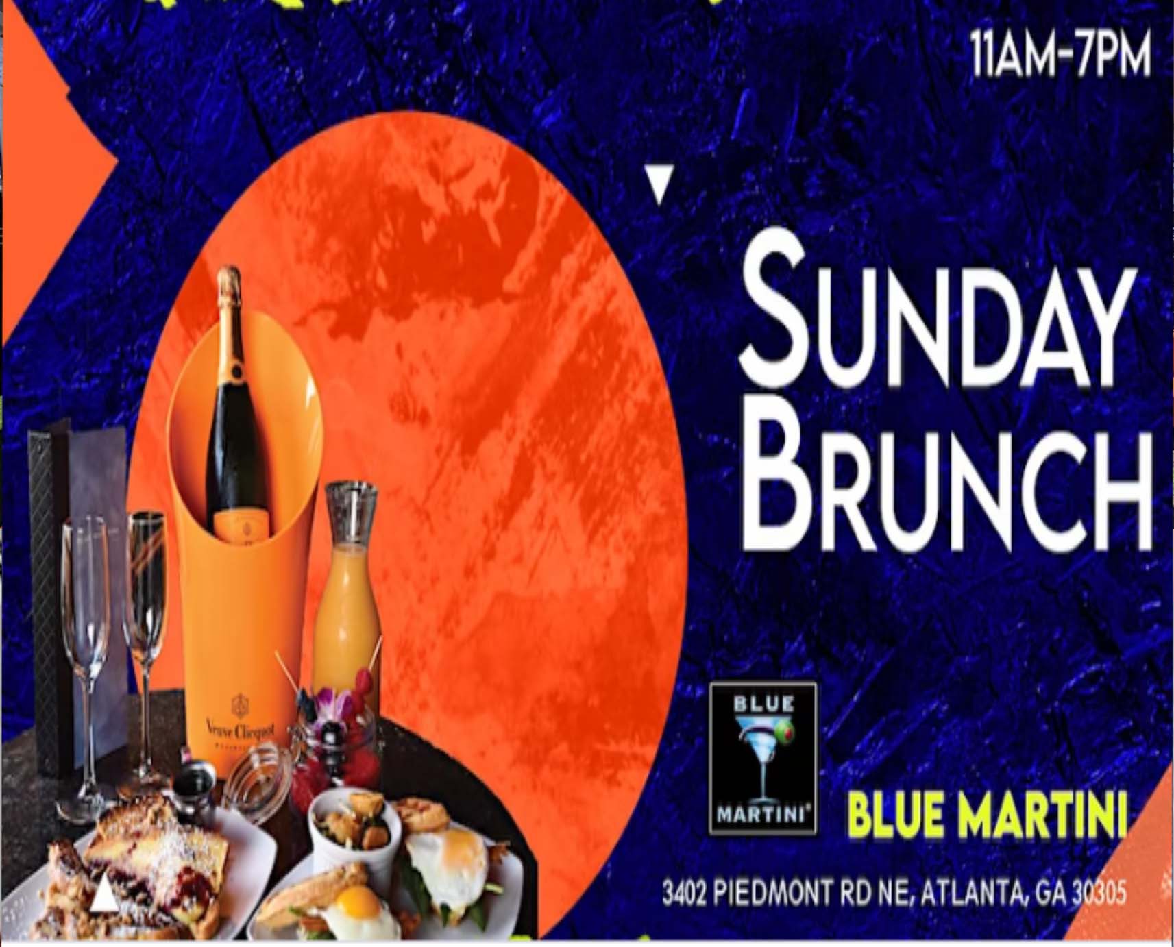 Sunday Brunch at Blue Martini