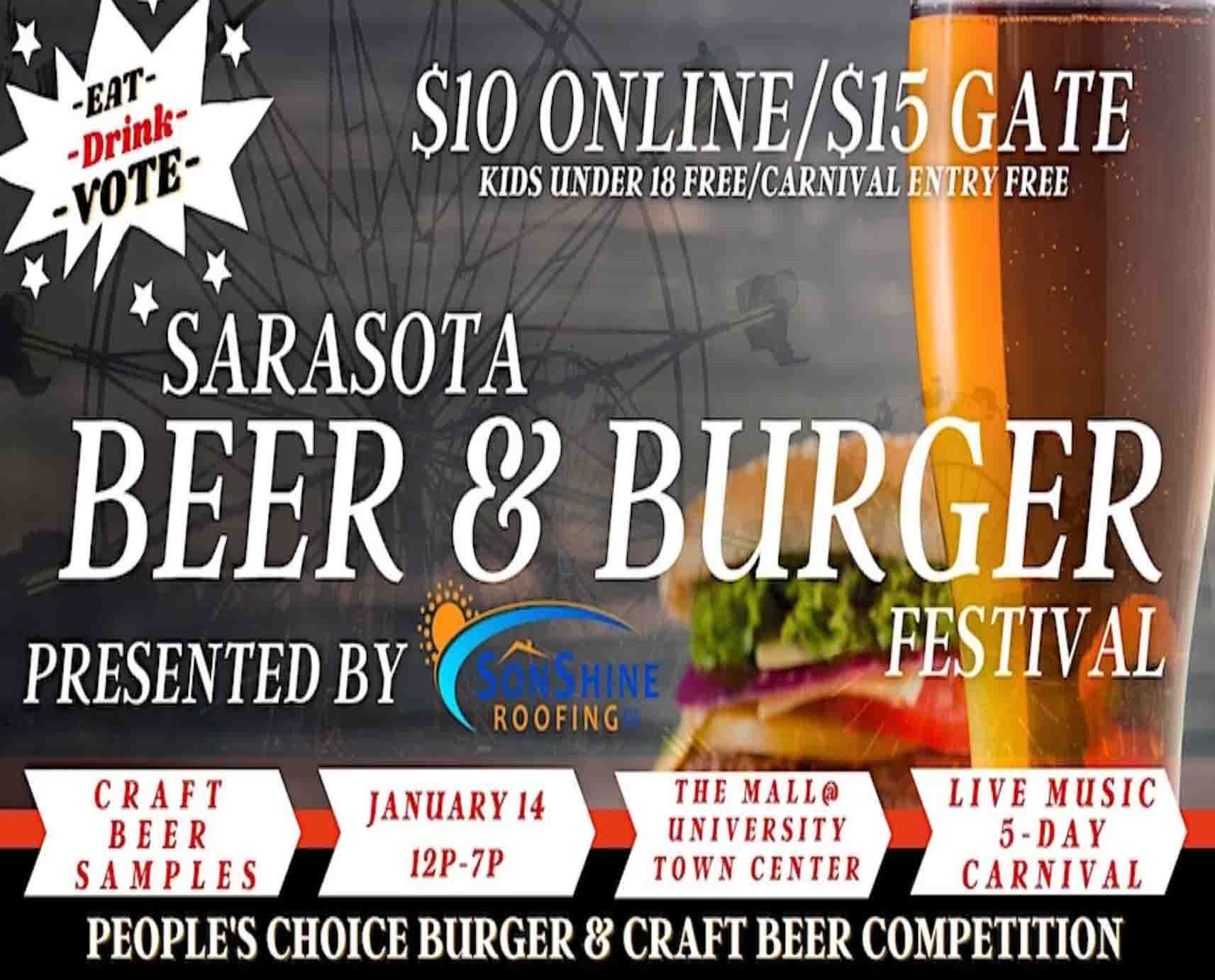 4th Annual Sarasota Beer and Burger Festival