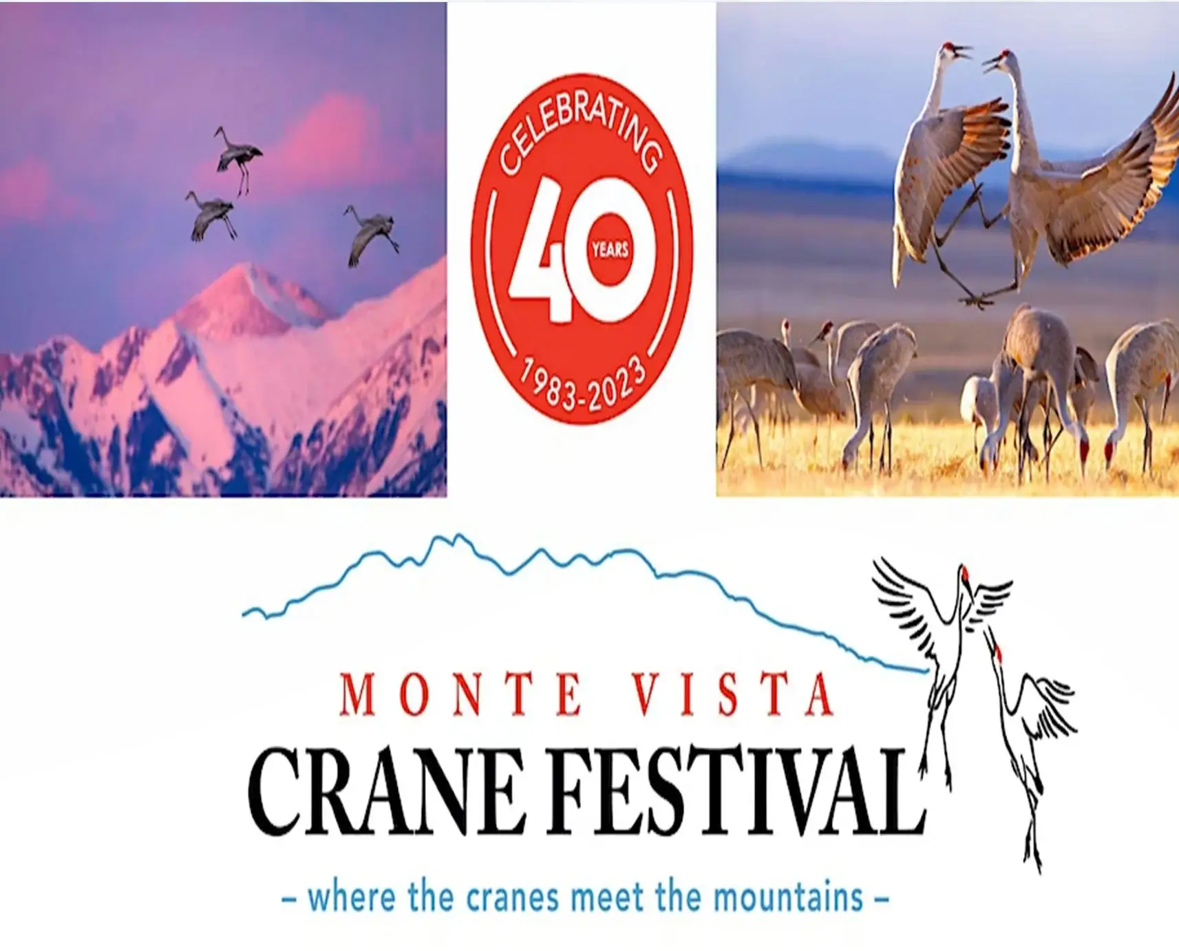 2023 40th Annual Monte Vista Crane Festival, Colorado