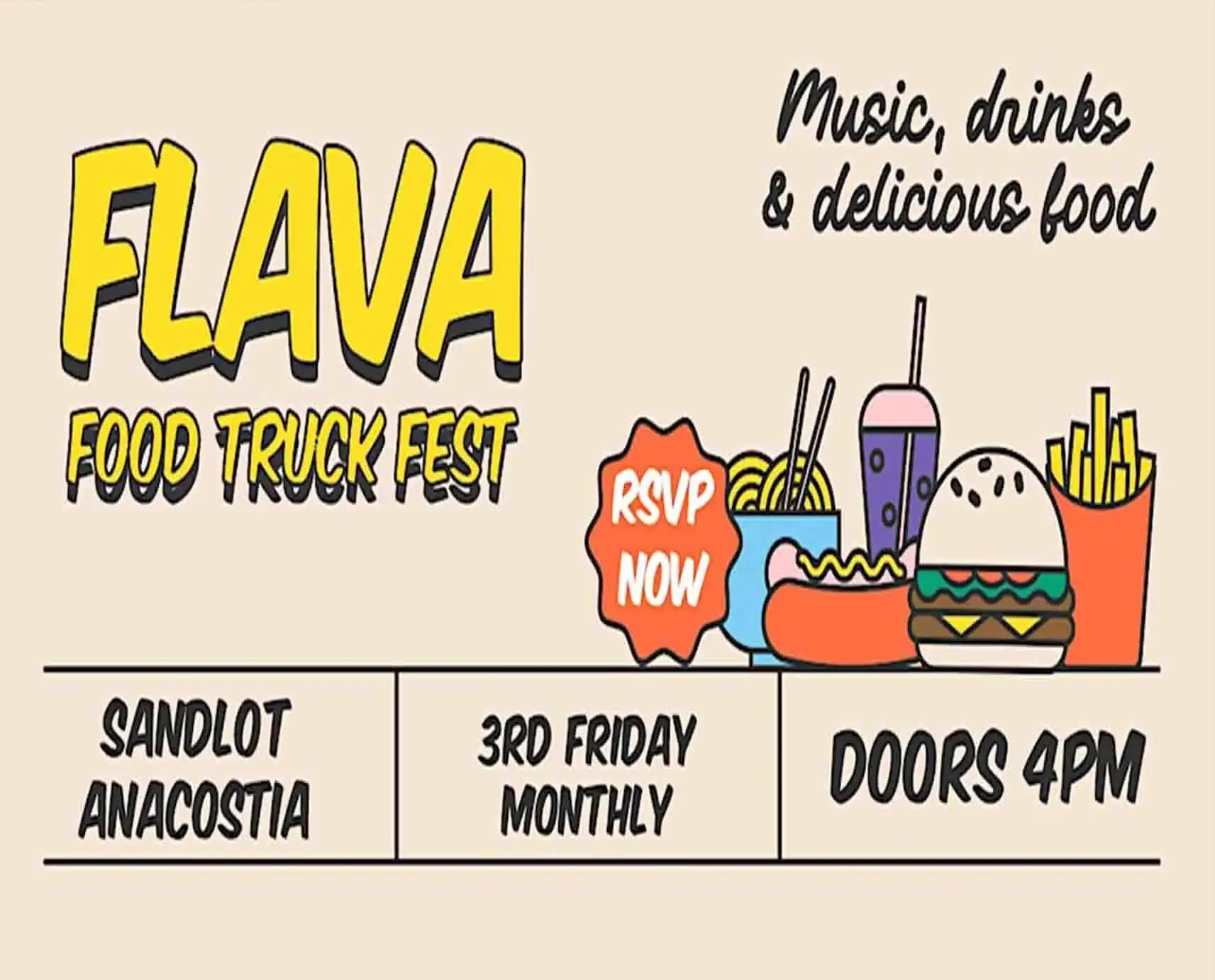FLAVA Food Truck Block Party
