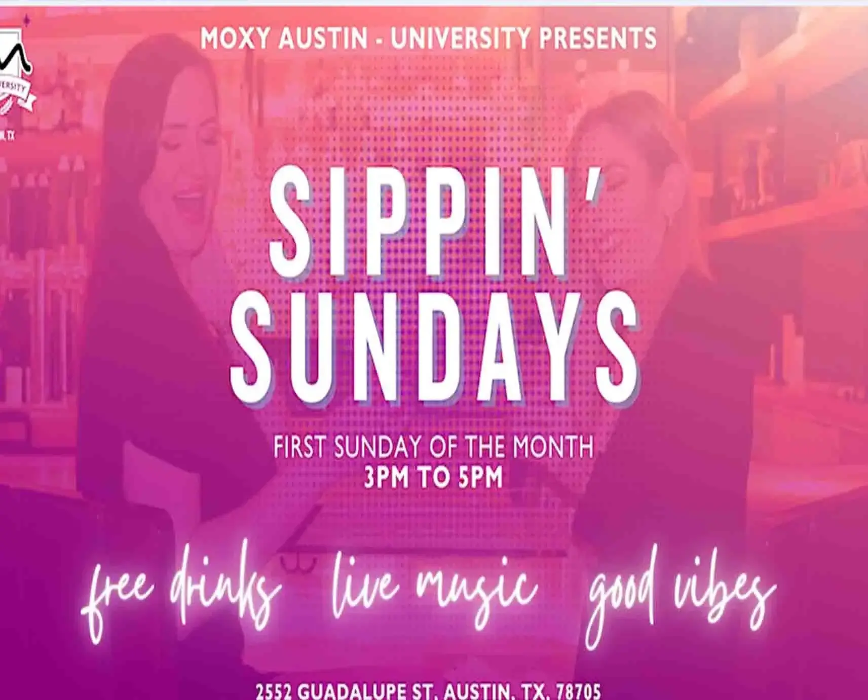 Sippin' Sundays at Moxy