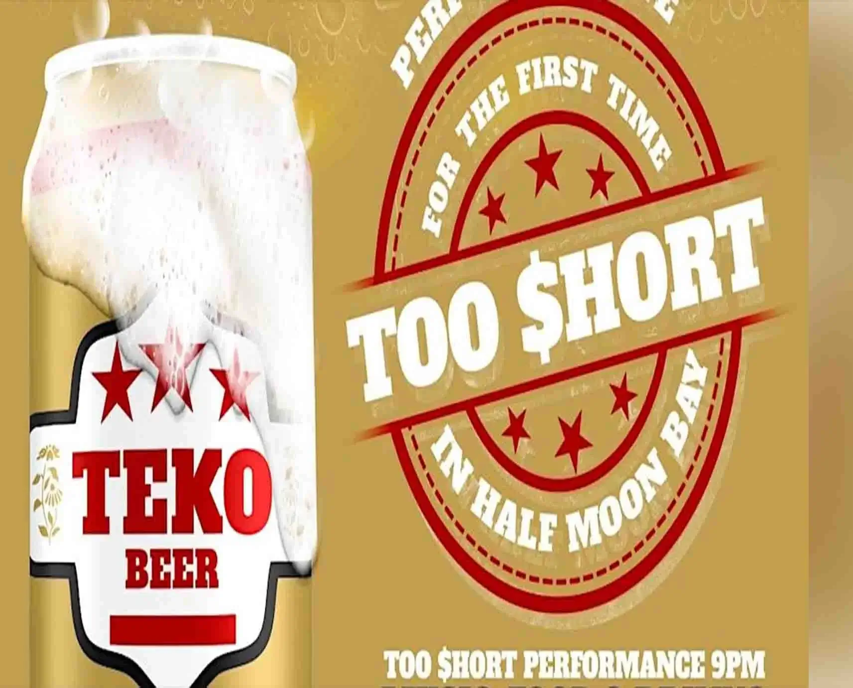 TEKO Beer Tasting Tour featuring TOO $HORT