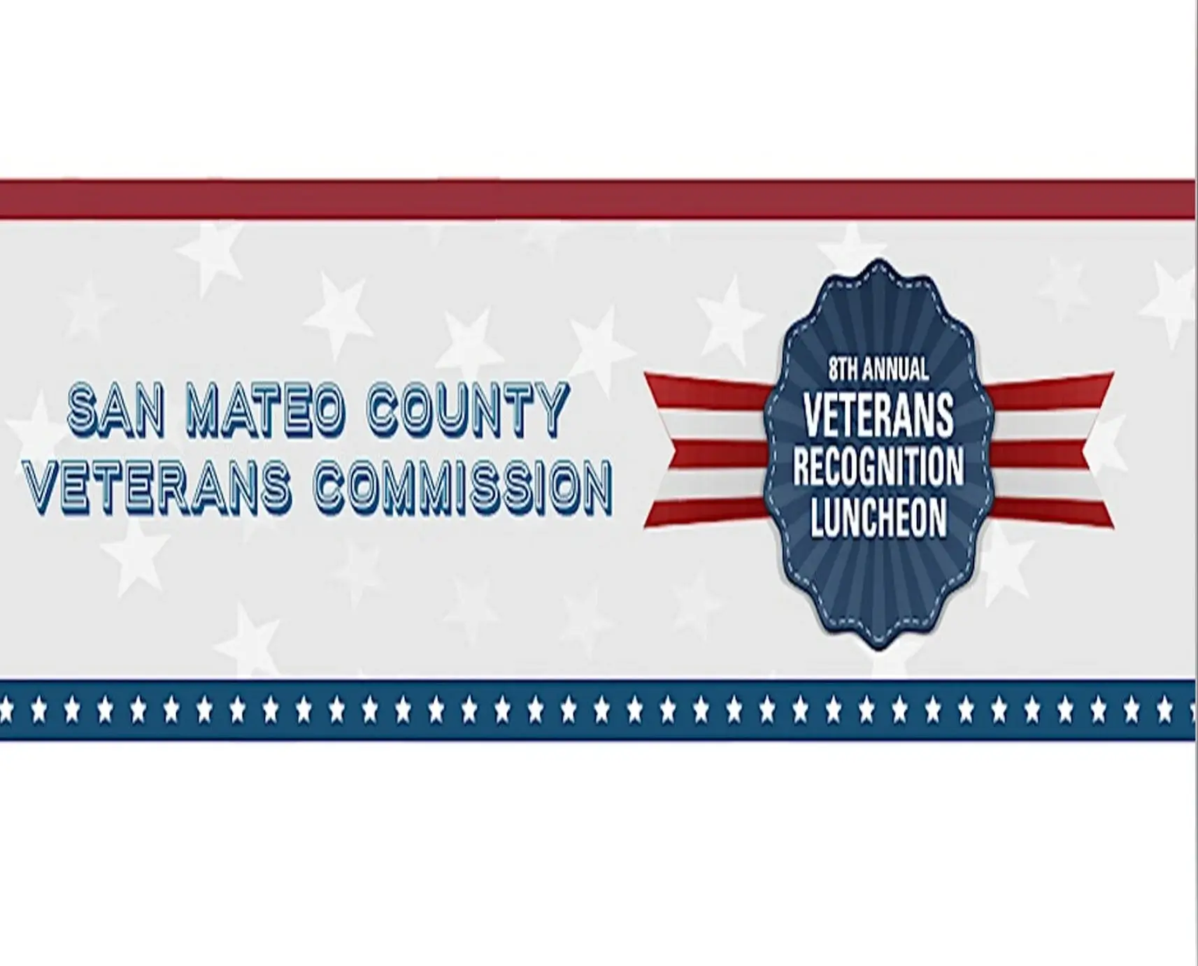 San Mateo County Veterans Commission 8th Annual Veterans Luncheon