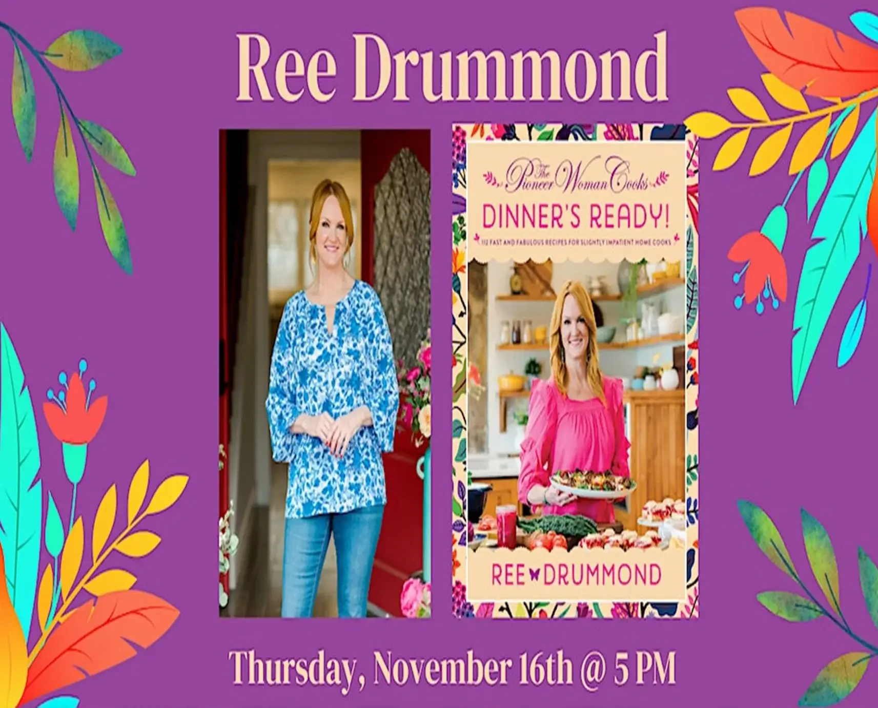 Ree Drummond In-Store Appearance